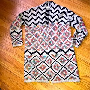 Duster Long Knit Sweater Duster